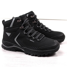 Black McKeylor high waterproof trekking shoes 1