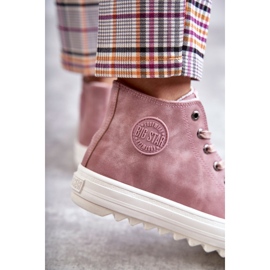 Women's Sneakers Big Star High Warm Pink EE274113 1