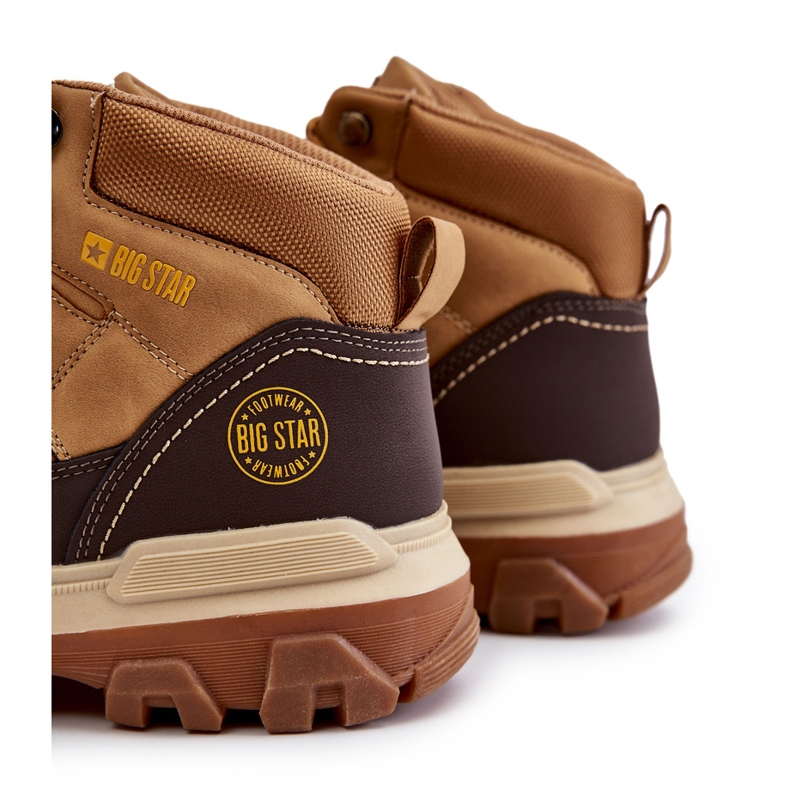 Men's Trappers Memory Foam Big Star KK174119 Camel brown 1