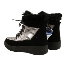 Caprice women's snow boots Waterproof 9-26240-29 032 Black/Taupe 3