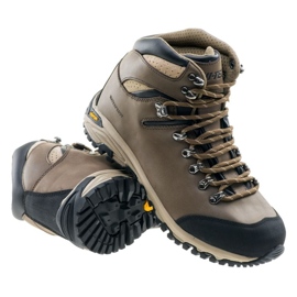 Hi-Tec Sajama Mid Wp shoes 92800064449 brown 1