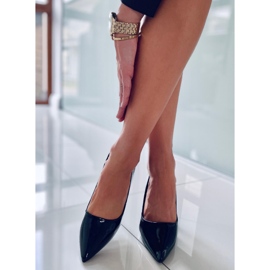 PA1 Anika Black lacquered women's high heels 1 PA1 Anika Black lacquered women's high heels 1