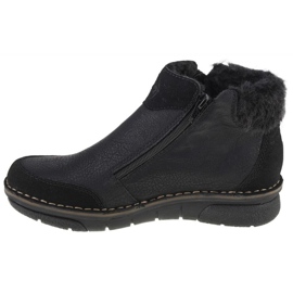 Rieker Booties shoes in 73352-00 black 1