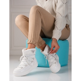 Women's white shelovet snow boots 1 Women's white shelovet snow boots 1