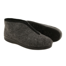 Insulated Men's Slippers Felt Adanex 22530- PPP6 Gray grey 5 Insulated Men's Slippers Felt Adanex 22530- PPP6 Gray grey 5