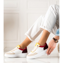 BUONAROTTI Fashionable Sport Shoes Sneakers white multicolored 2 BUONAROTTI Fashionable Sport Shoes Sneakers white multicolored 2