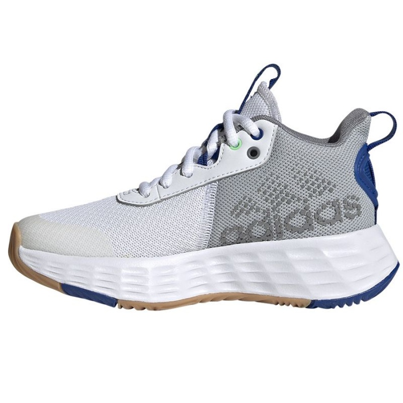 Adidas OwnTheGame 2.0 Jr GW1553 basketball shoe white white 1