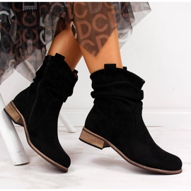 Black eVento black suede cowboy boots 1 Black eVento black suede cowboy boots 1