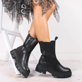 Filippo Black Women's Jodhpur boots eVento 2