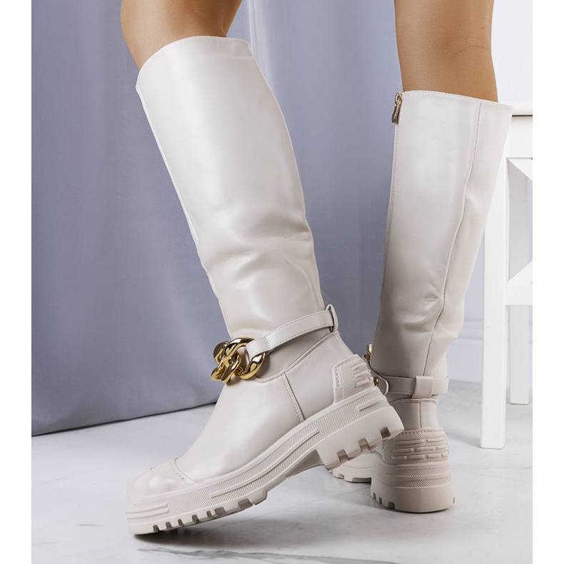 PA1 Cerreto beige insulated boots 1