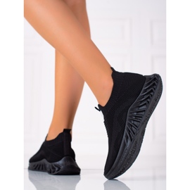 SHELOVET Slip-on Sports Shoes black 2