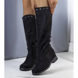 BM Black Licurla wedge boots 1