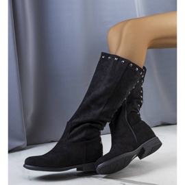 BM Black Licurla wedge boots 2