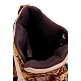 Men's Warm Trekking Shoes Cross Jeans KK1R4020C Camel brown 1