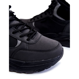 Men's Warm Trekking Shoes Cross Jeans KK1R4031C Black 1