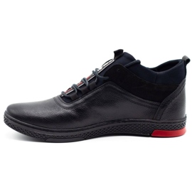 Polbut Men's winter shoes K27F black fleece 1 Polbut Men's winter shoes K27F black fleece 1