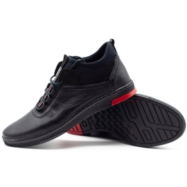 Polbut Men's winter shoes K27F black fleece 3 Polbut Men's winter shoes K27F black fleece 3