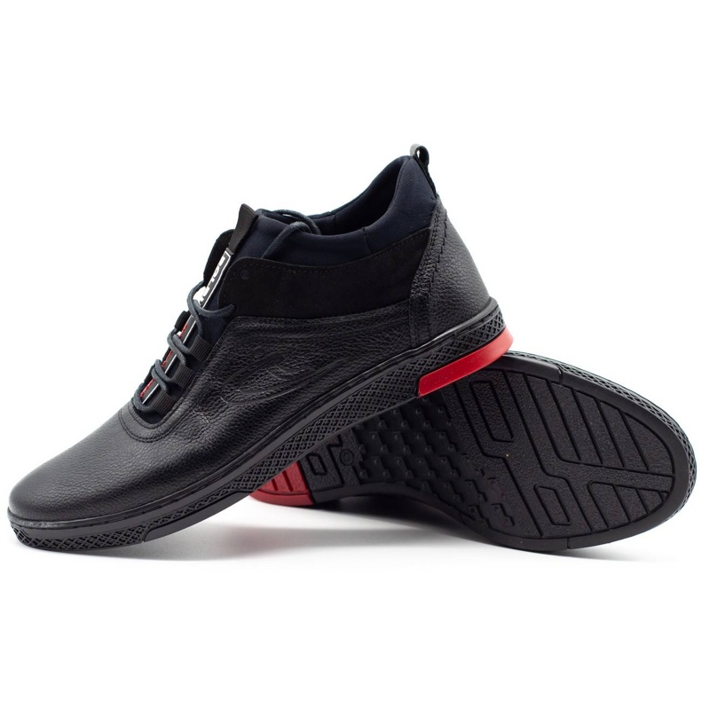 Polbut Men's winter shoes K27F black fleece 3 Polbut Men's winter shoes K27F black fleece 3
