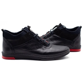 Polbut Men's winter shoes K27F black fleece 5 Polbut Men's winter shoes K27F black fleece 5