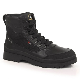 Men's waterproof leather shoes Rieker Revolution U0270-00 black 1