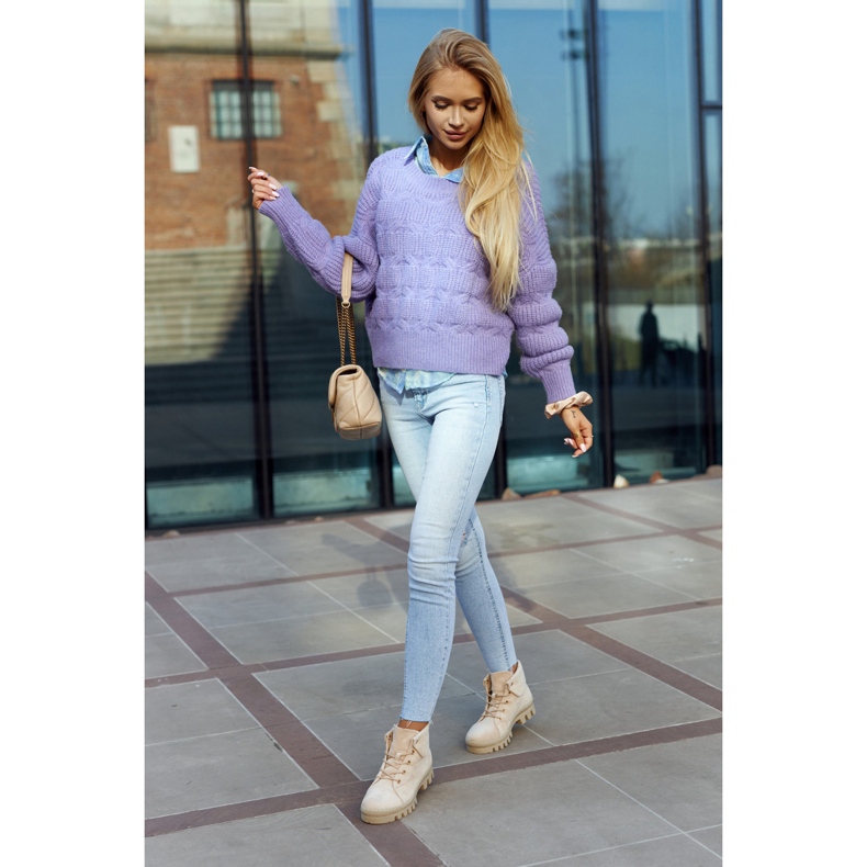 S.Barski Suede Trapper Ankle Boots, Light Beige 4 S.Barski Suede Trapper Ankle Boots, Light Beige 4