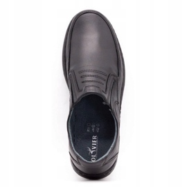 Olivier Men's slip-on shoes 7053 black 4