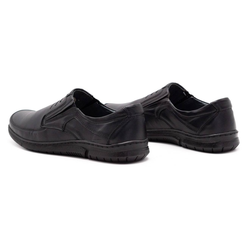 Olivier Men's slip-on shoes 7053 black 3