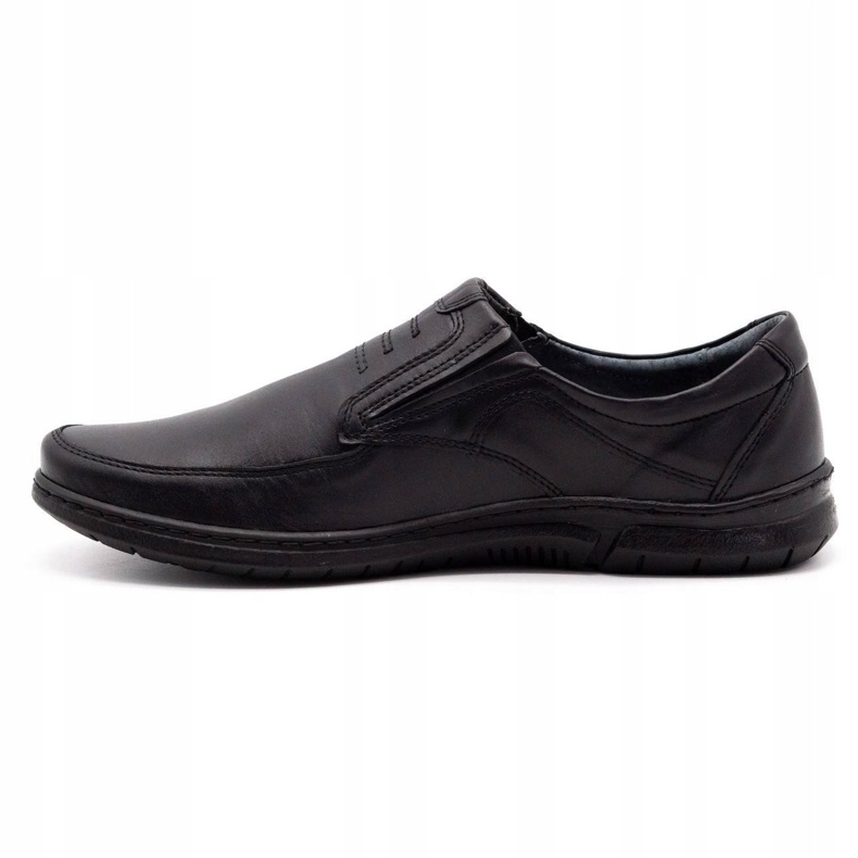 Olivier Men's slip-on shoes 7053 black 1
