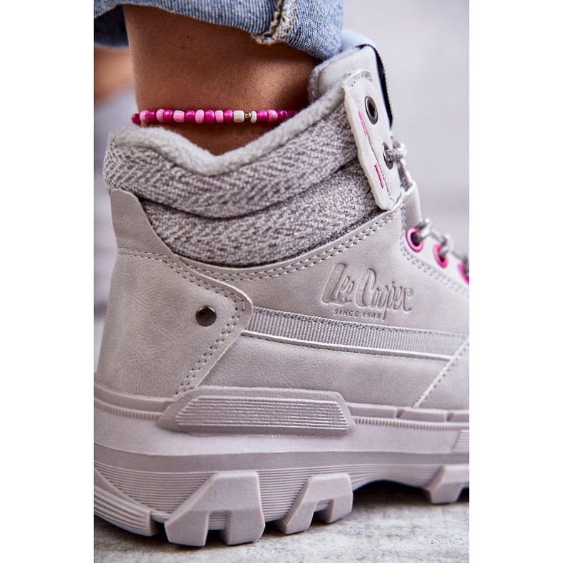 Women's Warm Boots Lee Cooper LCJ-22-01-1373 Gray grey 2