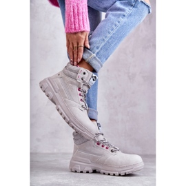Women's Warm Boots Lee Cooper LCJ-22-01-1373 Gray grey 1