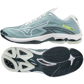 Mizuno Wave Lightning Z7 M V1GA220038 volleyball shoes grey shades of grey 1