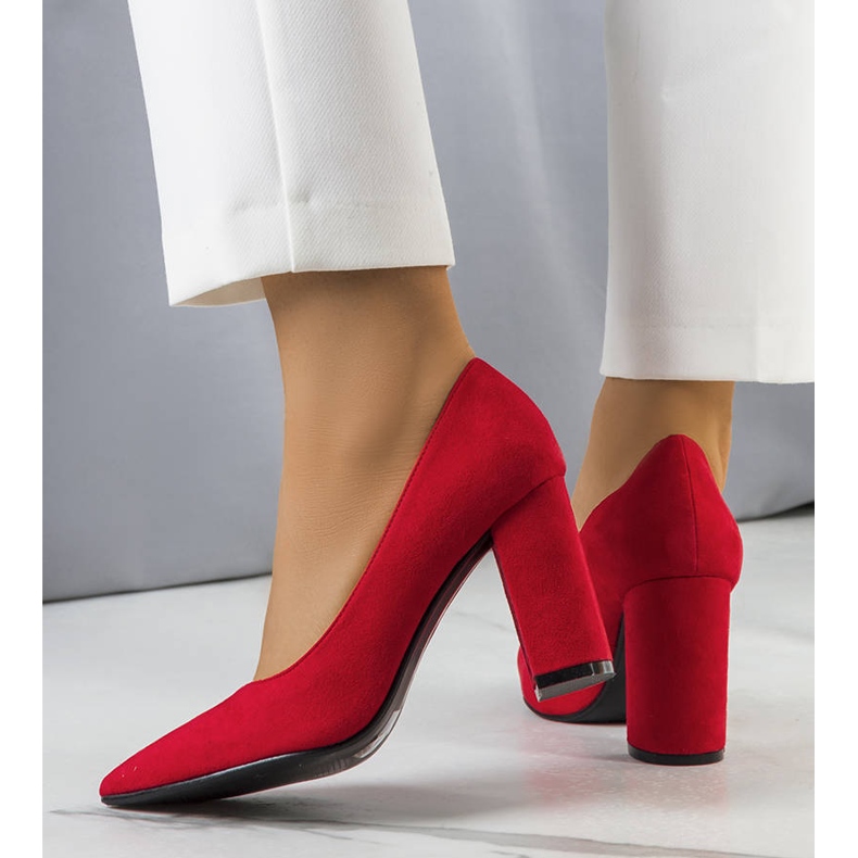 PA1 Red pumps on the Melvil post 1