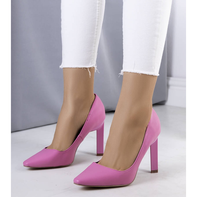 PA1 Pink Kilda high heels 1