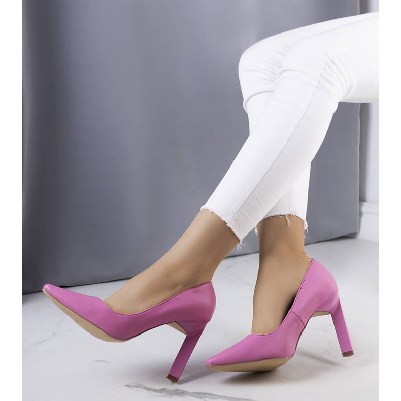 PA1 Pink Kilda high heels 2