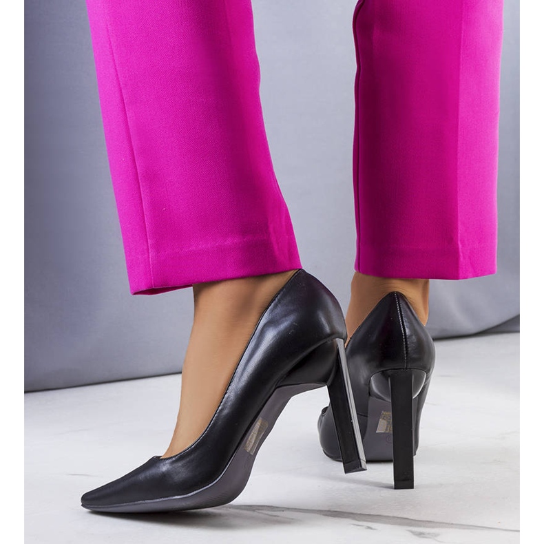 PA1 Black Kilda high heels 1