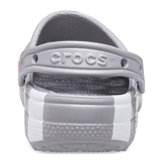 Coco  Crocs Classic Coca-Cola Shoes - Gray Flip-Flops