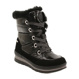 Women's black snow boots with Caprice membrane 9-26226-29 019 1 Women's black snow boots with Caprice membrane 9-26226-29 019 1
