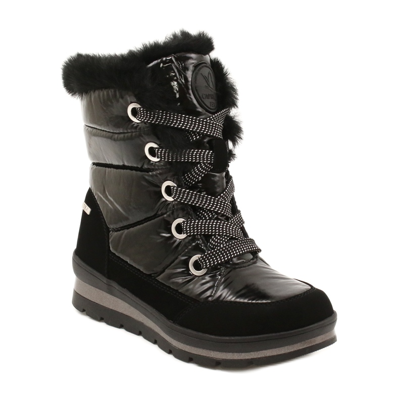 Women's black snow boots with Caprice membrane 9-26226-29 019 1 Women's black snow boots with Caprice membrane 9-26226-29 019 1