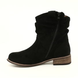 Evento Black suede boots Jezzi 20BT35-3046 4