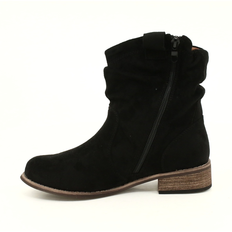 Evento Black suede boots Jezzi 20BT35-3046 4