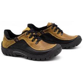 KOMODO Men's trekking shoes leather 917K yellow 2 KOMODO Men's trekking shoes leather 917K yellow 2