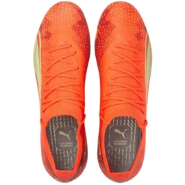 Puma Ultra Ultimate FG / AG M 106868 03 football boots red oranges and reds 1