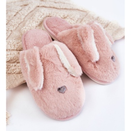 Women's Light Purple Fur Slippers Remmi violet 1