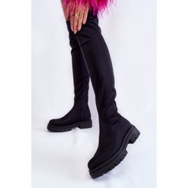Women's Boots Over The Knee Black Brinna 2