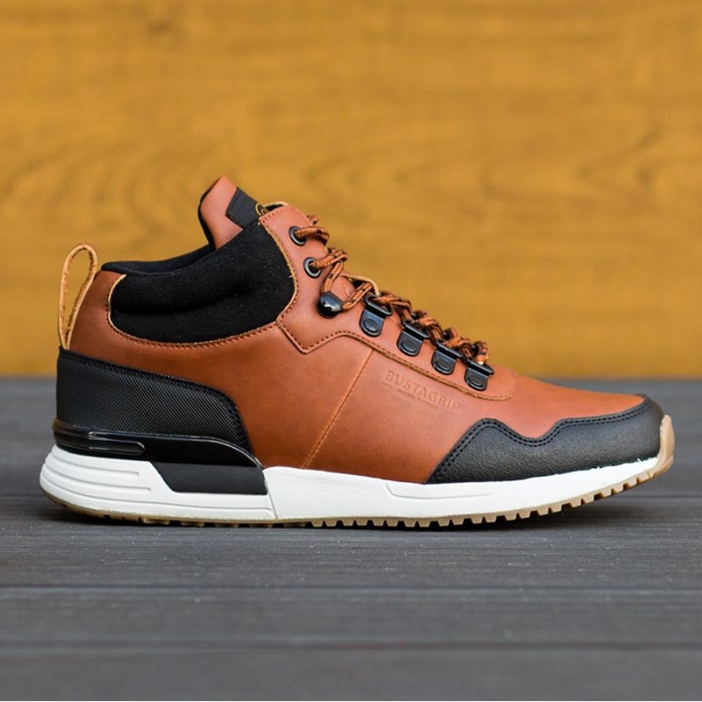 Leather high boots Jogger Pro Bustagrip M MRM6B brown 1