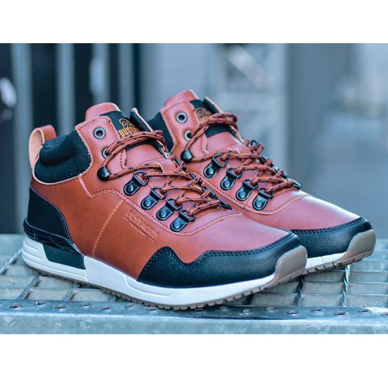 Leather high boots Jogger Pro Bustagrip M MRM6B brown 2