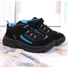 Befado Jr BEF37A waterproof high trekking shoes black 2