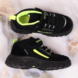 Befado Jr BEF37B waterproof high trekking shoes black 2
