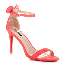 Vices Suede heels with ears red 1