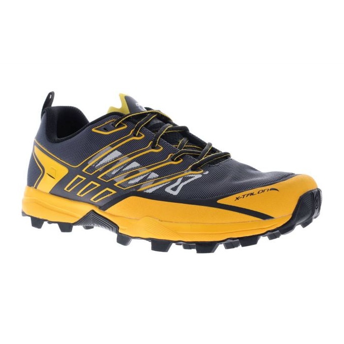 Inov-8 X-Talon Ultra M 260 V2 000988-BKGO-S-01 black-gold running shoes navy blue orange 4